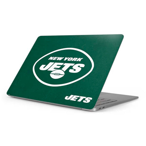 NFL New York Jets Distressed Apple MacBook Pro 16-inch Skin
