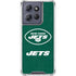 NFL New York Jets Distressed Moto G Play 5G (2025) Clear Case