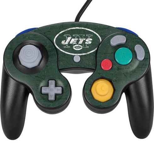 NFL New York Jets Distressed Nintendo Skins