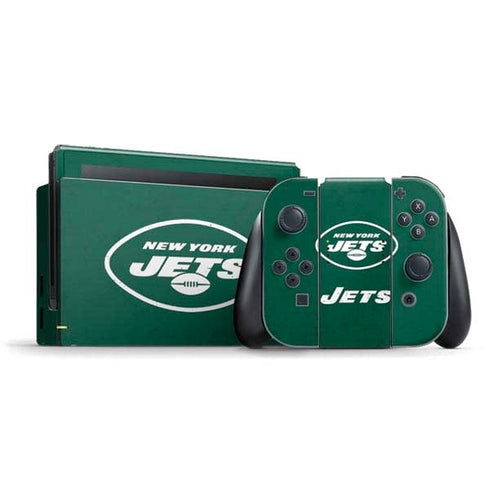 NFL New York Jets Distressed Nintendo Skins