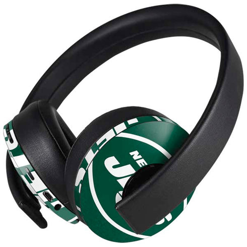 NFL New York Jets Distressed PlayStation 4 Gold Wireless Headset Skin