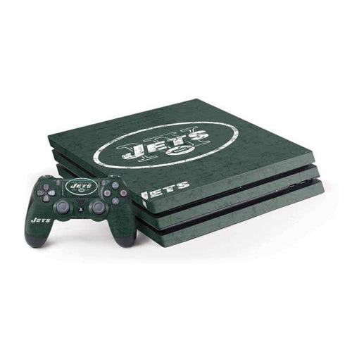 NFL New York Jets Distressed PlayStation PS4 Skins