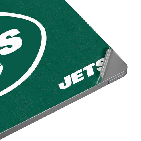 NFL New York Jets Distressed Laptop Skins