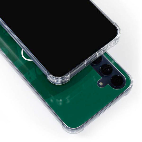 NFL New York Jets Double Vision Galaxy A55 5G Clear Case