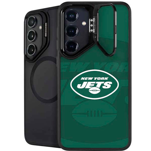 NFL New York Jets Double Vision Galaxy S24 FE Kickstand Case