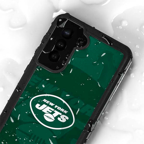 NFL New York Jets Double Vision Galaxy S24 Plus Waterproof Case