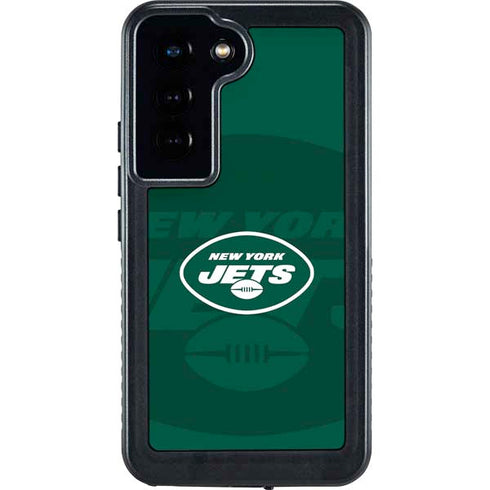 NFL New York Jets Double Vision Galaxy S24 Waterproof Case