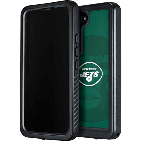 NFL New York Jets Double Vision Galaxy S24 Waterproof Case