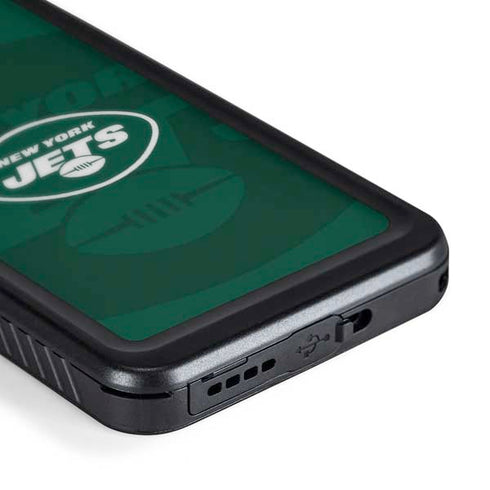 NFL New York Jets Double Vision Galaxy S24 Waterproof Case