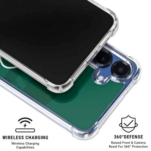 NFL New York Jets Double Vision Galaxy S25 Plus Clear Case
