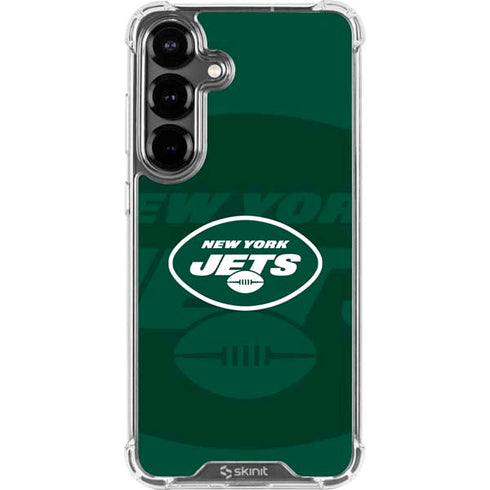 NFL New York Jets Double Vision Galaxy S26 Clear Case