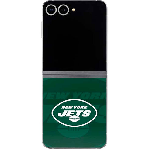 NFL New York Jets Double Vision Galaxy Z Flip6 Skin