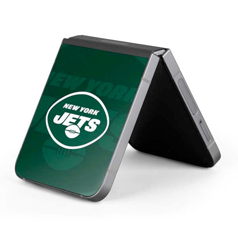 NFL New York Jets Double Vision Galaxy Z Flip6 Skin