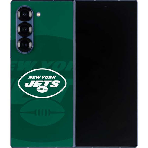 NFL New York Jets Double Vision Galaxy Z Fold6 Skin