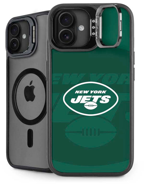 NFL New York Jets Double Vision iPhone 16 Plus Kickstand Case