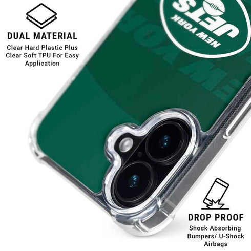 NFL New York Jets Double Vision iPhone 16 Plus MagSafe Case