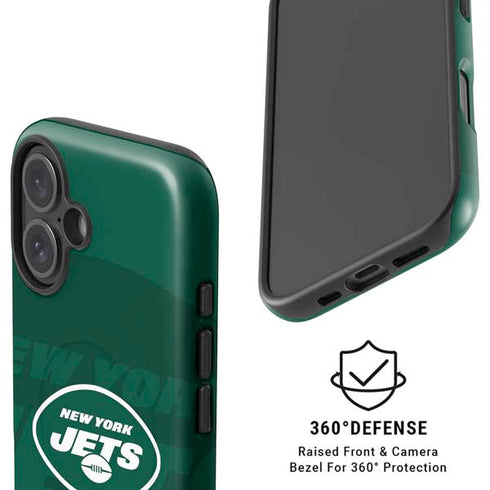 NFL New York Jets Double Vision iPhone 16 Plus Magsafe Impact Case