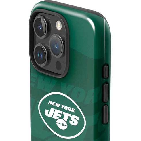 NFL New York Jets Double Vision iPhone 16 Pro Max Impact Case