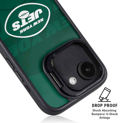 NFL New York Jets Double Vision iPhone 16e Kickstand Case