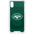 NFL New York Jets Double Vision iPhone XS Clear Case