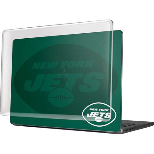 NFL New York Jets Double Vision MacBook Pro 14in (2021-24) Case plus Skin