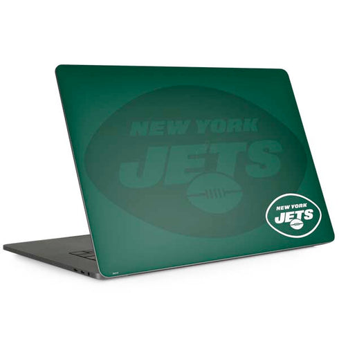 NFL New York Jets Double Vision MacBook Skins