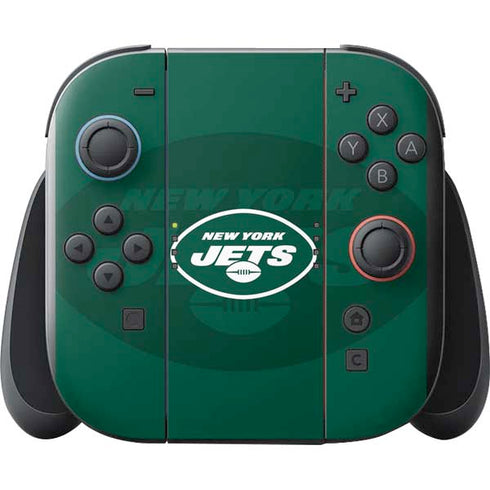 NFL New York Jets Double Vision Nintendo Switch 2 (2025) with Joy-Con Skin