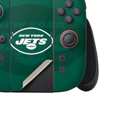 NFL New York Jets Double Vision Nintendo Switch 2 (2025) Joy-Con Controller Skin
