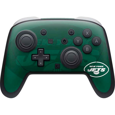 NFL New York Jets Double Vision Nintendo Switch 2 (2025) Pro Controller Skin