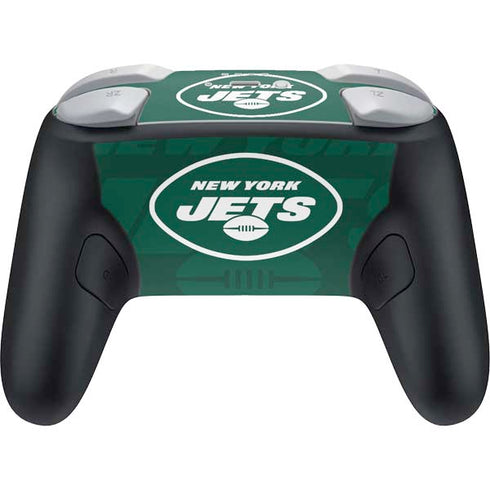 NFL New York Jets Double Vision Nintendo Switch 2 (2025) Pro Controller Skin