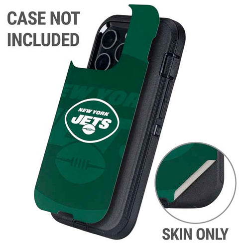 NFL New York Jets Double Vision Otterbox Defender iPhone Skin