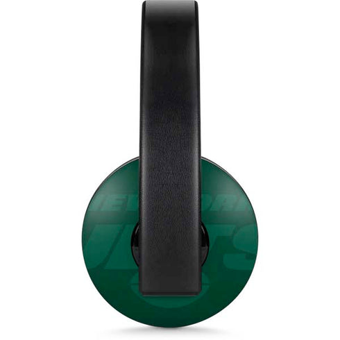 NFL New York Jets Double Vision PlayStation 4 Gold Wireless Headset Skin