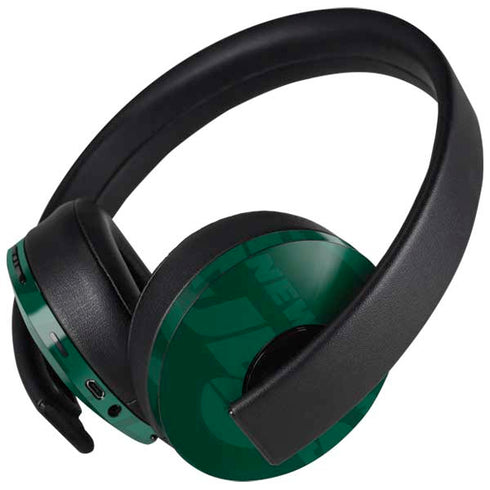 NFL New York Jets Double Vision PlayStation 4 Gold Wireless Headset Skin
