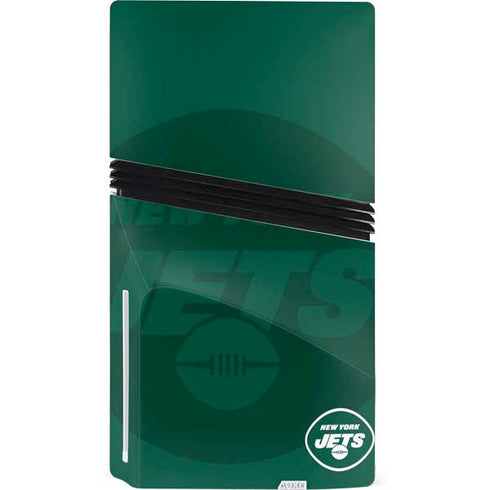 NFL New York Jets Double Vision PS5 Pro Disk Console Skin