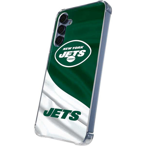 NFL New York Jets Galaxy A35 5G Clear Case