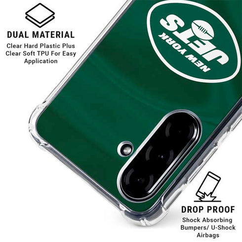 NFL New York Jets Galaxy A36 5G Clear Case