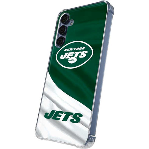 NFL New York Jets Galaxy A55 5G Clear Case