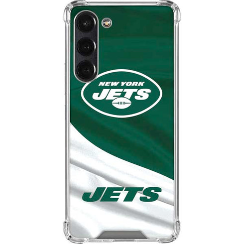 NFL New York Jets Galaxy S24 FE Clear Case