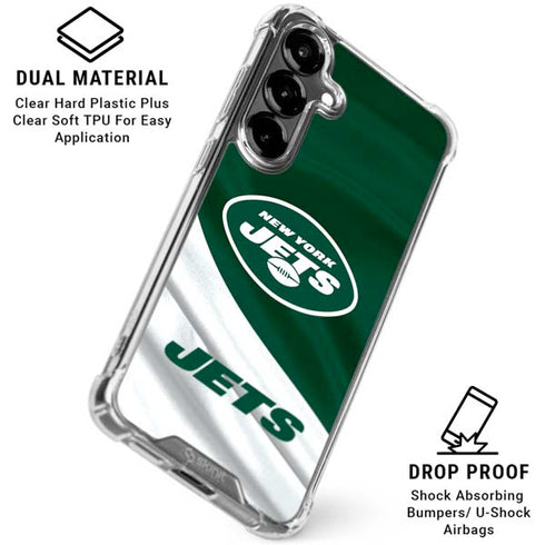 NFL New York Jets Galaxy S26 Clear Case