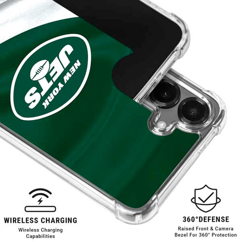 NFL New York Jets Galaxy S26 Plus Clear Case