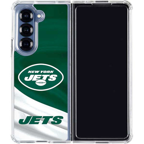 NFL New York Jets Galaxy Z Fold7 Clear Case