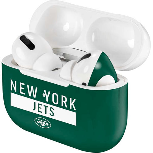NFL New York Jets Green Performance Series AirPods Skins