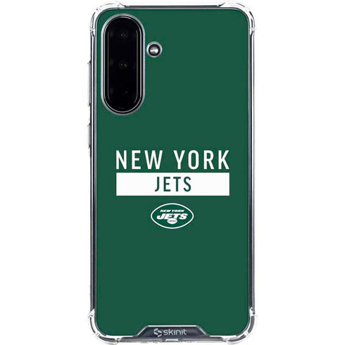 NFL New York Jets Green Performance Series Galaxy A36 5G Clear Case
