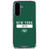 NFL New York Jets Green Performance Series Galaxy A36 5G Clear Case