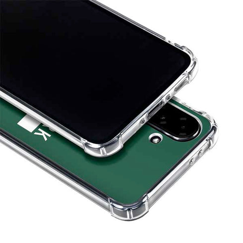 NFL New York Jets Green Performance Series Galaxy A36 5G Clear Case