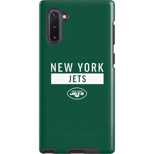 NFL New York Jets Green Performance Series Galaxy Cases