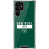 NFL New York Jets Green Performance Series Galaxy S22 Ultra Clear Case