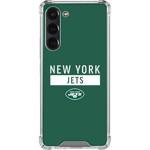 NFL New York Jets Green Performance Series Galaxy S24 FE Clear Case