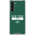 NFL New York Jets Green Performance Series Galaxy S24 FE Clear Case