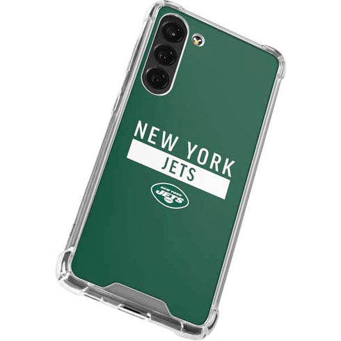 NFL New York Jets Green Performance Series Galaxy S24 FE Clear Case